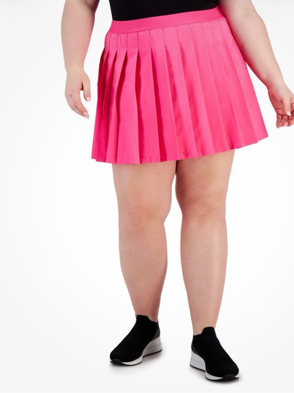 Ideology Plus-Size Pink Pleated Skort 2X NWT